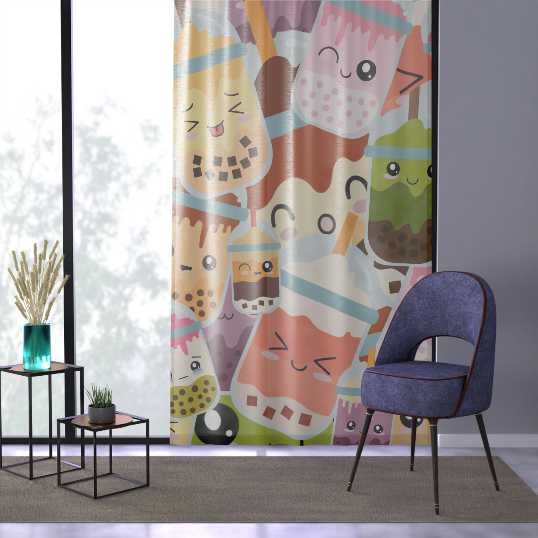 Anime Shower Curtain by Paperbeatsscissors  Society6