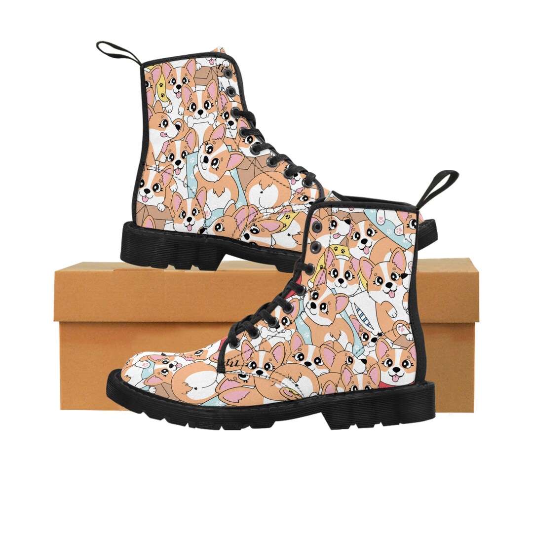 Kawaii Women's Canvas Boots Shoes Aesthetic Boots Gift for Anime