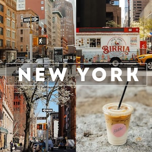 4 SOFT & WARM New York City Lightroom Mobile + Desktop Presets | Travel Blogger Preset | Instagram Photo Filter | Wanderlust |