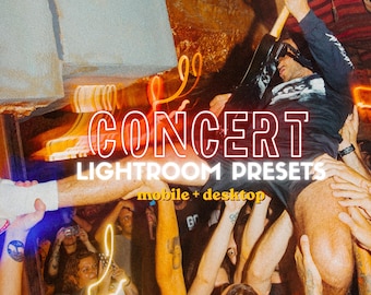 Heavy Metal & Low-Light Lightroom Presets Pack for Desktop and Mobile