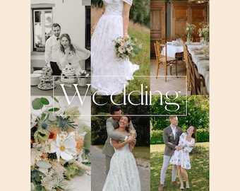 True to Colors Wedding Lightroom Presets | Bright, Timeless (Mobile & Desktop)