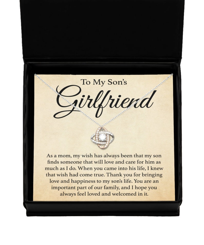 to Our Family Gift Ideas for Son's Girlfriend, Sons Girlfriend