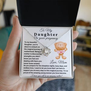Mother's Gift Baby Shower, Daughter Pregnancy Gift From Mom, Congratulations Pregnancy, Pregnant Daughter Birthday Gift, Mum To Be Mom To Be Standard Box