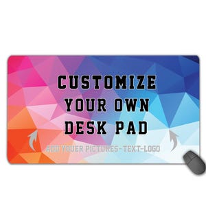 Custom Mouse Pads , Customize Gaming Desk Mat, Custom Anime Desk Pad,Keyboard Mat, Personalized Gift, X-mas Gifts, Computer Desktop Mat