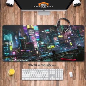 Dachshund Desk Mat - Synthwave Dachshund Desk Mat - Synthwave