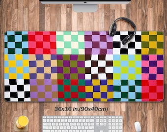 Alfombrilla de ratón con estética abstracta, alfombrilla de escritorio cómoda para teclado, alfombrilla de escritorio floral moderna