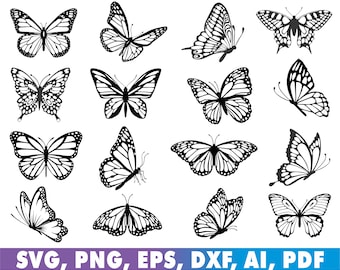 Butterfly svg, Butterfly svg bundle, Layered Butterfly Bundle Cricut SVG Files, Butterflies, Butterfly Svg for Cricut, Butterfly Clipart