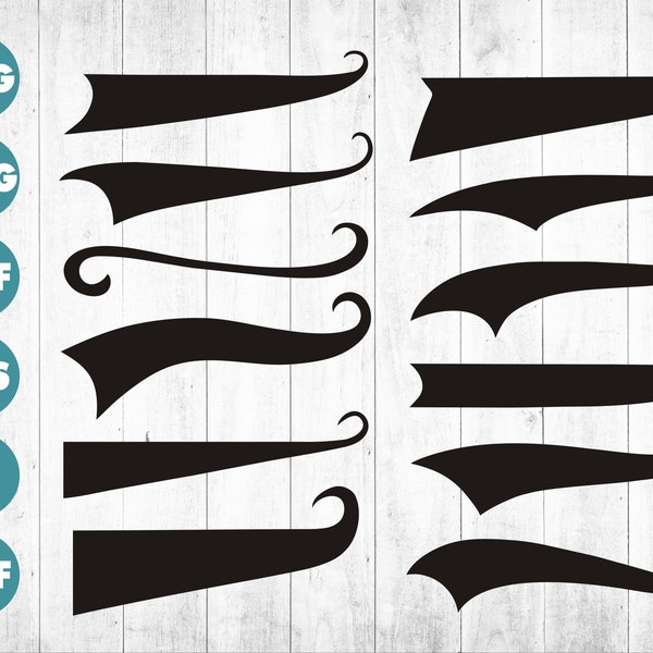 Text Tails Svg Bundle, Letter Tails Png, Baseball Text Tails Vector, cricut, sublimation, clipart, silhouette, dxf, image, decals, cut file.