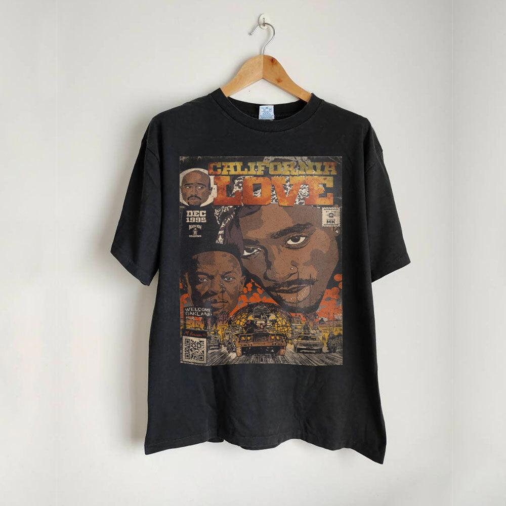 Discover 2pac and Dr. Dre California Love Tupac Shirt Vintage  Unisex T-Shirt