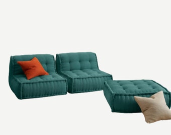 Washable Japanese floor cushion/Floor seating sofa/Decorative floor se –  Ikkitreasures