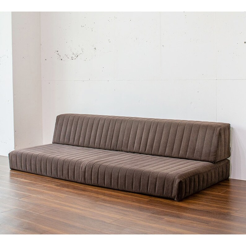 Japanese Floor Sofa Bed / Washable Covers / Single Bed / Handmade With