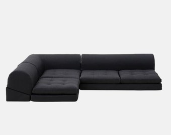 Sectional Floor Sofa / Daybed / Modular and Flexible / Meditation Yoga Sofas / Loveseats, Pallet Sofas / Floor Couches