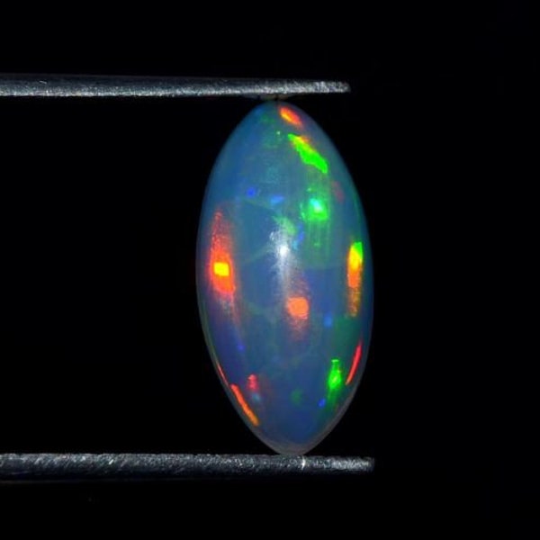 1 Pcs. Of 14.5x7mm Natural Ethiopian Opal Marquise Shape Cabochon cut loose gemstone for Jewelry making.