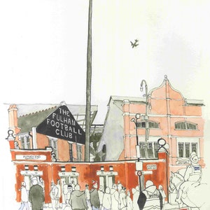 Craven Cottage, Fulham Football Club art print