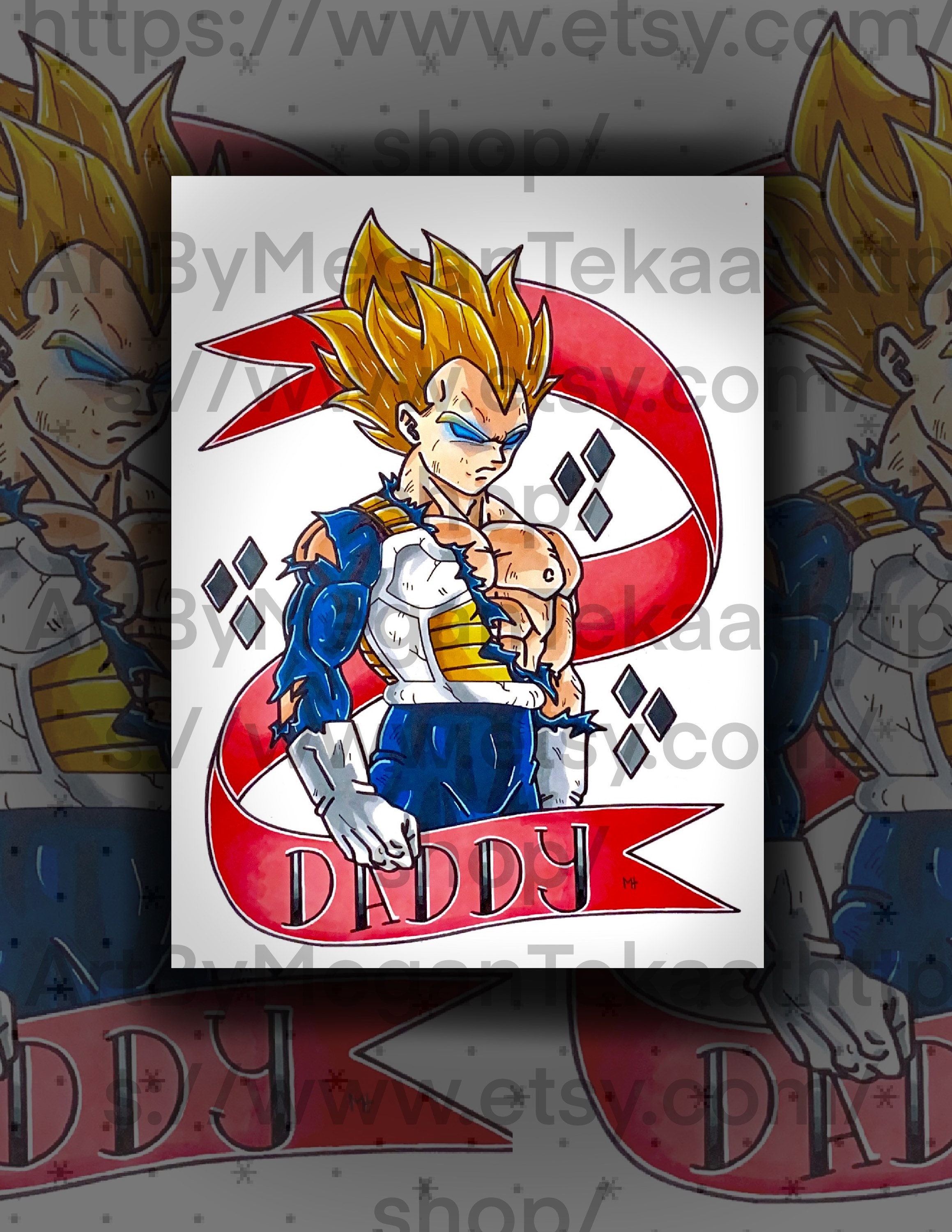 So I got a vegeta tattoo all thats missing is the aura   rdbz