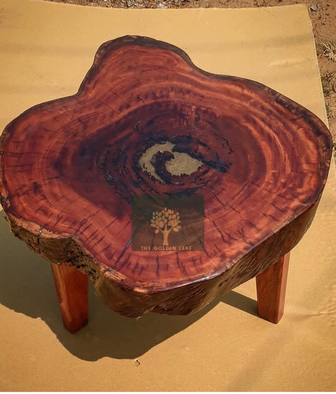 Natural Wood Epoxy Coffee Table River Table Epoxy epoxy Table Custom