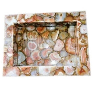Agate Wash Basin / Agate Counter Top Sink / Wash Basin Kitchen & Bathroom Sink Home Decor.