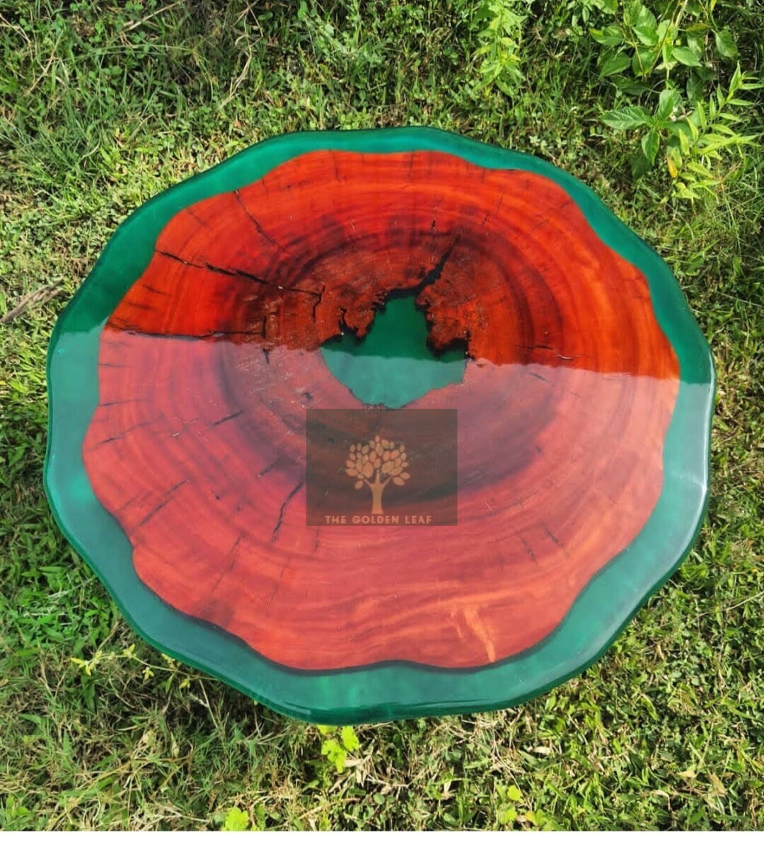 Round Epoxy Coffee Table River Table Epoxy epoxy Table Custom River