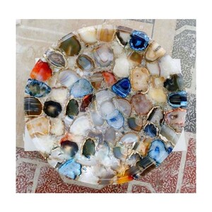 Mix Agate Wash Basin / Agate Counter Top Sink / Wash Basin Kitchen & bathroom Sink Home Decor.