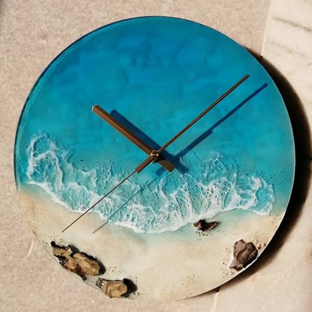 Epoxy Clock, Resin Clock, Clock for Wall, Extra Large Wall Clock, Wall