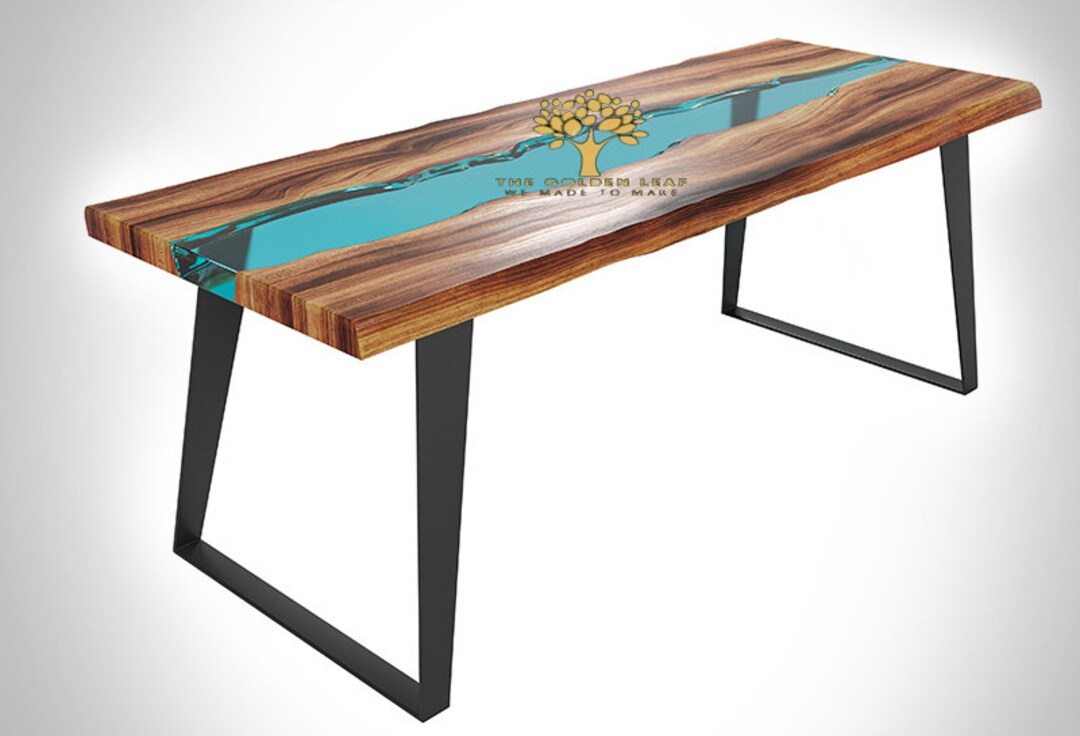 Epoxy Resin Table, Epoxy Resin Kitchen Dining Coffee Table, Luxury ...