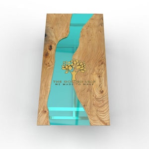 River Table, Resin Table Epoxy River Table, Unique Epoxy Coffee Table Made of walnut Coffee Table Epoxy Resin Solid Wood Epoxy Table