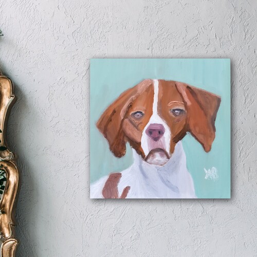 Brittany shops Original Oil Painting, Original Art, Wall Art, Home Gallery