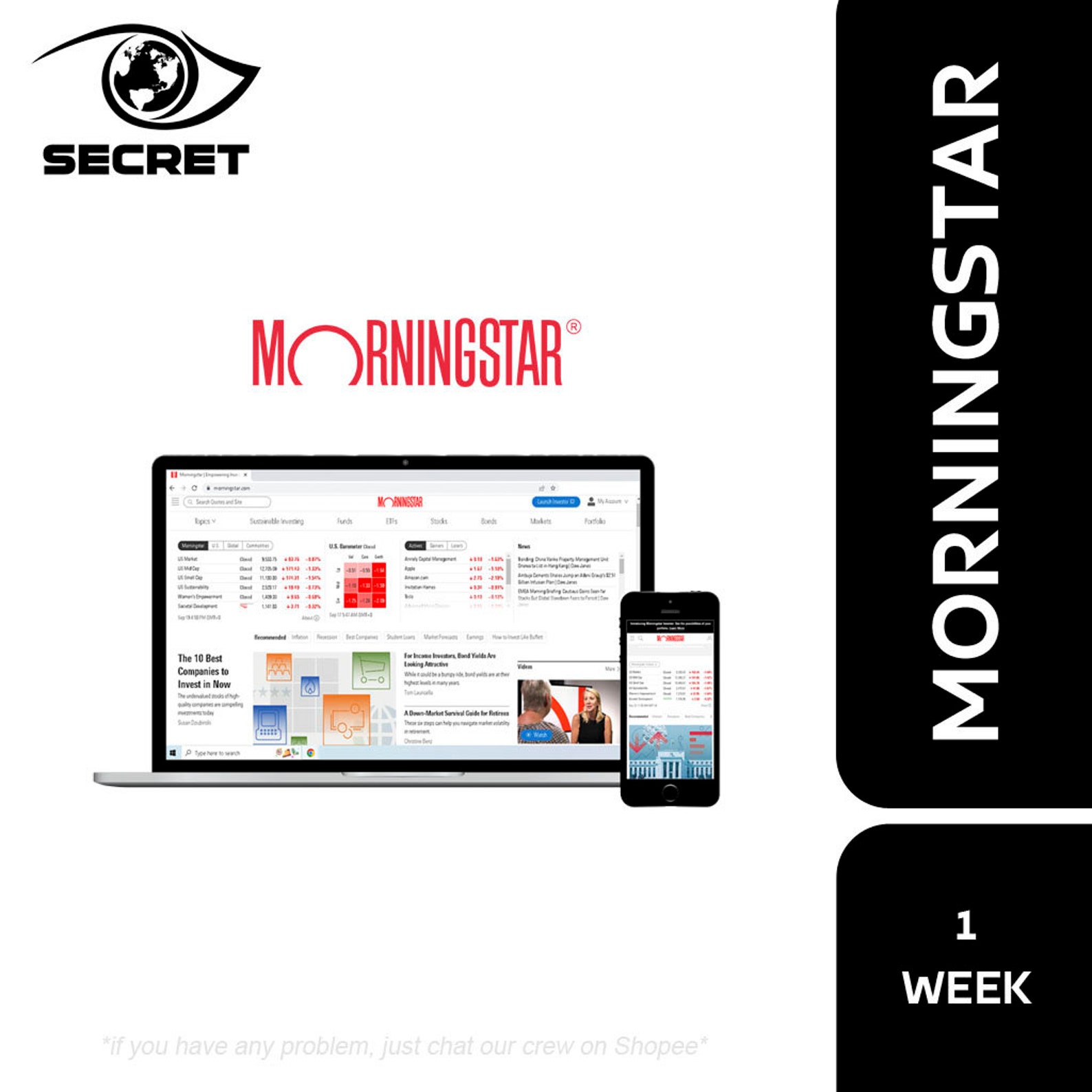 Morningstar Personal Account Morningstar Premium Account Etsy