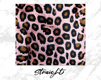 Leopard Print Tumbler, Pink Leopard Digital Design, 20oz Skinny Tumbler Wrap, Sublimation Tumbler PNG, Cute Animal Print Tumbler