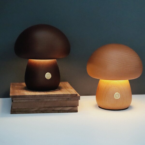 Mushroom Lamp Etsy