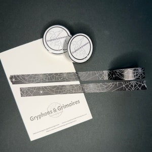Spiderweb Washi Tape