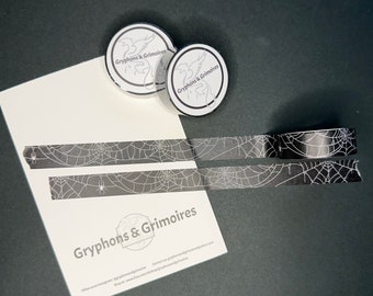 Spiderweb Washi Tape