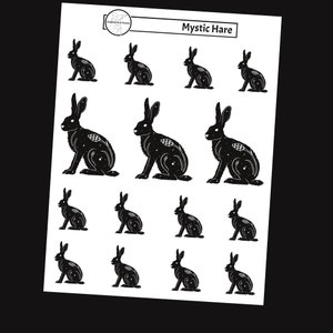 Mystic Hare Stickers