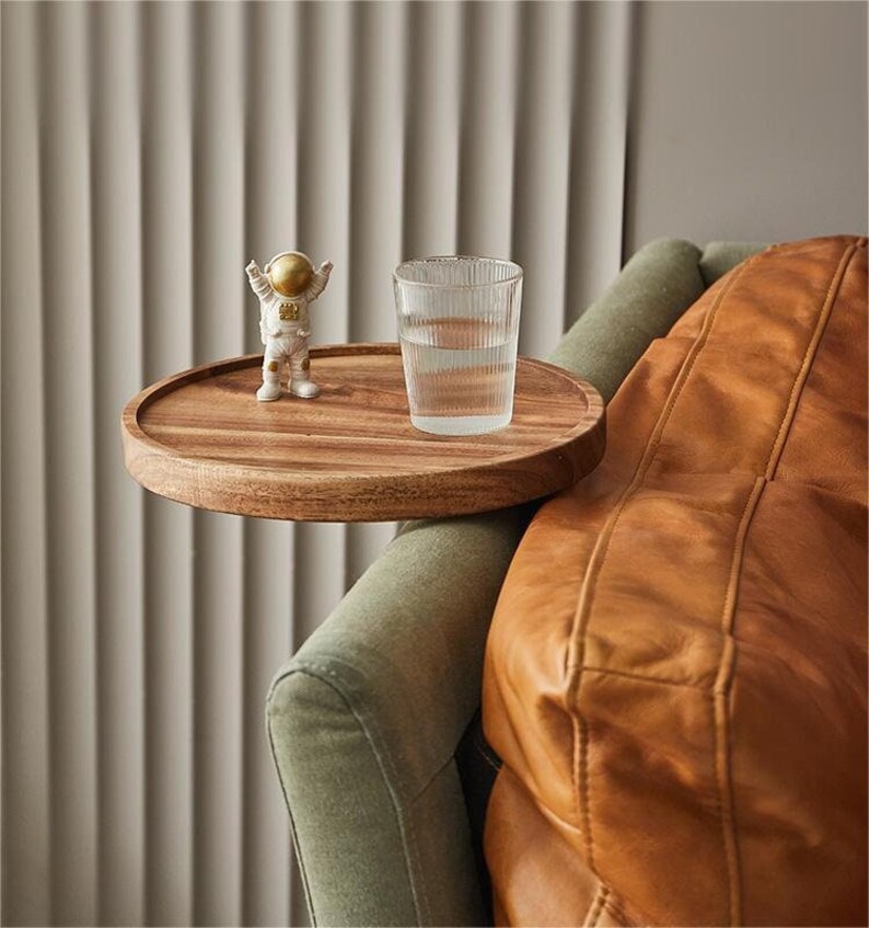 Couch Arm Tray Table Sofa Arm Table Cup Table Armrest Etsy
