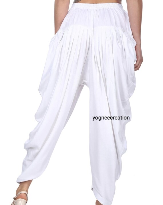 9rasa Beige Dhoti Pants