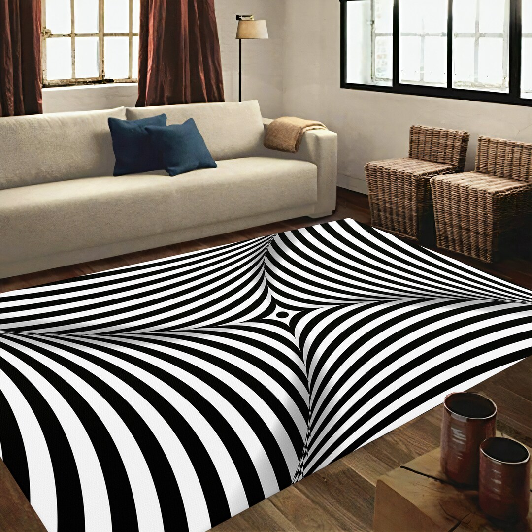 Illusion Rug Optical Illusion Rug Illusion Art Rug 3D Etsy