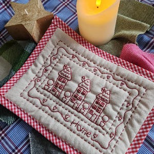 Home Mugmat Stitchery PDF Pattern Instant Download