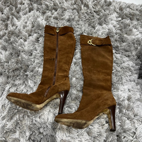 Juicy couture suede boots hotsell