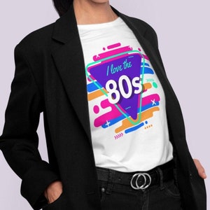 I love shop 80 t shirt