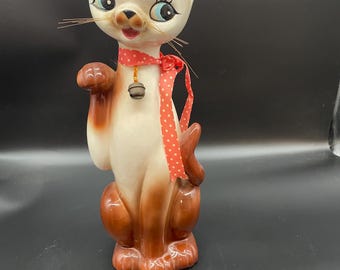 Mid Century Modern Siamese Cat TV Lamp by Lane & Co. - Etsy