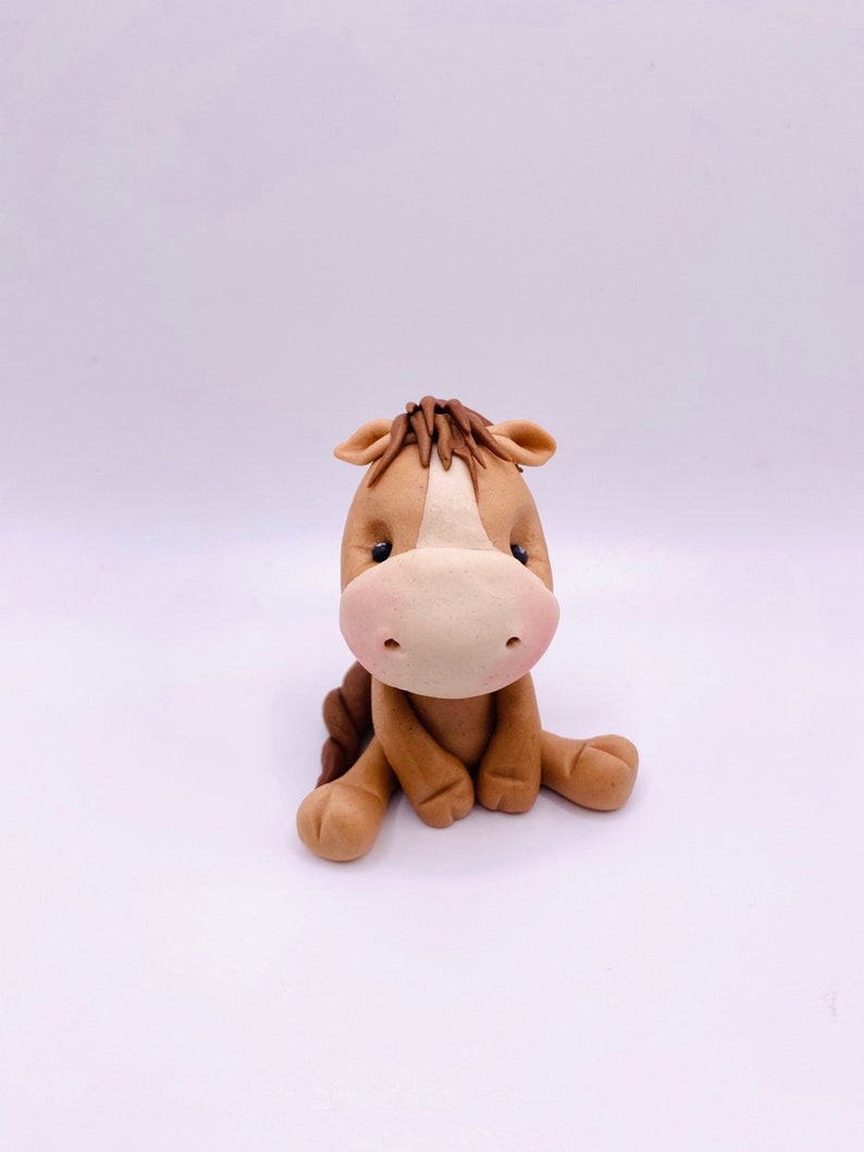 Farm Animal Cake Toppers Cute Baby Fondant Animals Etsy UK