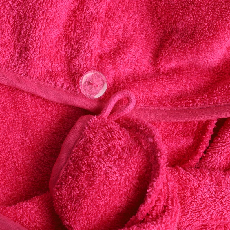 Cotton Hair Turban: Quick-Drying Absorbent Towel Wrap immagine 10