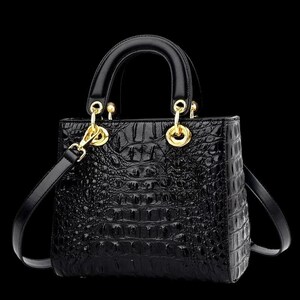 NOUVEAU Sac à main haut de gamme pour femme en cuir gaufré effet crocodile, sac à main fourre-tout, sac cadeau, sac à bandoulière, livraison GRATUITE (voir le descriptif