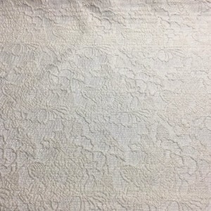 NEW High Class Ivory Wool Silver Lurex Tweed Boucle Jacquard Fabric