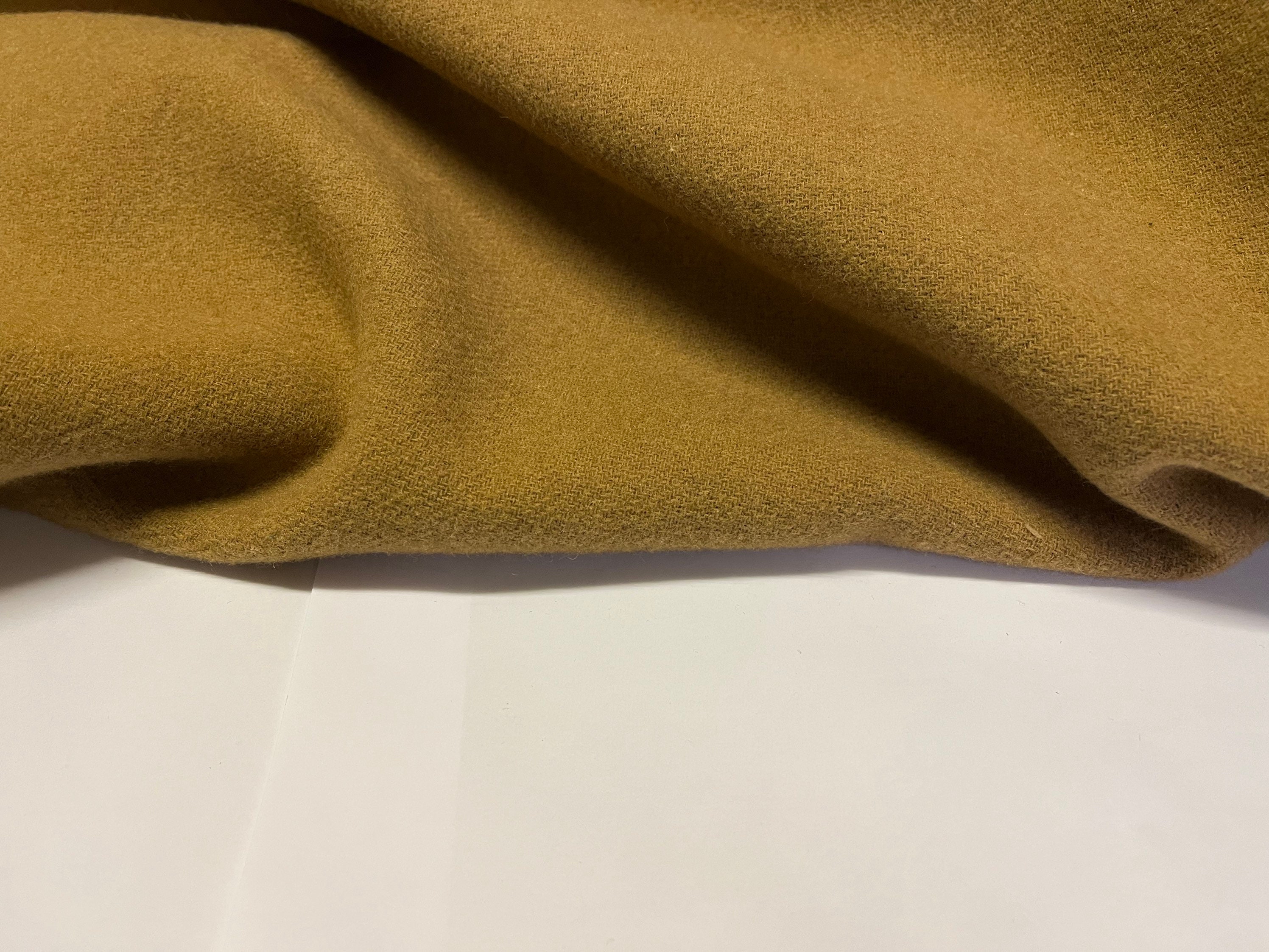 NEW High Class Camel Colour Wool Fabric - Etsy UK
