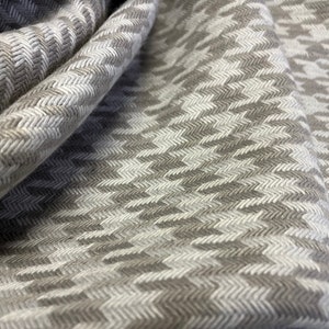 NEW High Class Houndstooth Wool Fabric