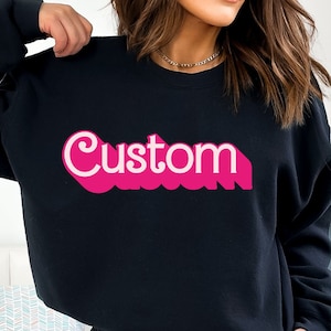 Custom Bella Canvas Shirt: Personalized Vintage Style Sweatshirt
