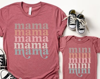 Retro Mama Row t shirt, Mama tee, Mama t shirt, Retro Mama tee, Retro Mom tee, Retro Mama tee