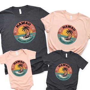 Family Vacation Shirts: Matching Beach Holiday Tees