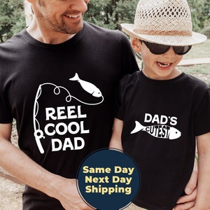 Dad Gift From Son Fishing, Father Son Matching Shirts, Daddy and